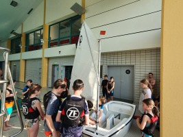 Opti Kentertraining im Hallenbad